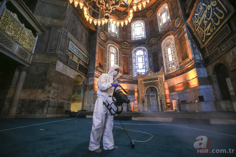 Ayasofya-i Kebir Cami-i Şerifi 86 yıl sonra ilk bayramına hazırlanıyor 1