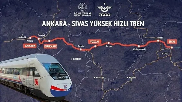 Ankara-Sivas Hızlı Tren Hattı'na sayılı günler kaldı! 12 saatlik süre 2 saate düşecek - 6