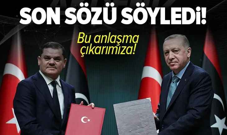 Libya Başbakanı Abdulhamid Dibeybe'den Türkiye ve Yunanistan açıklaması: Bu anlaşma çıkarımıza!