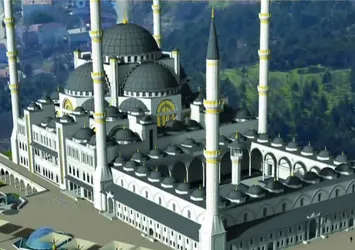 Cumhuriyet tarihinde en büyük cami