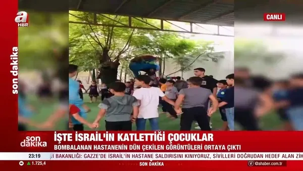 İşte İsrail’in şehit ettiği o çocuklar! Savaştan korunmak için sığındıkları hastane bahçesi mezarları oldu