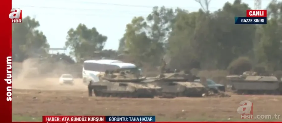 İsrail askerlerinden A Haber'e müdahale! Gazze'ye ölüm yağdırmaya gidiyorlar 14