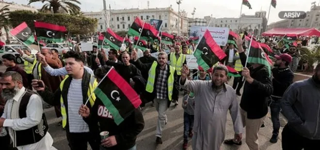 Libya’nın Cufra kentinde Hafter karşıtı protesto! Rus paralı milislere büyük tepki
