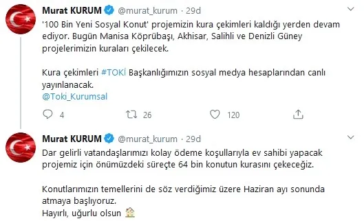Son dakika: Çevre ve Şehircilik Bakanı Murat Kurum’dan dar gelirli vatandaşlara konut müjdesi! Tarih verdi