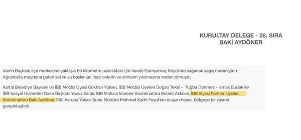 Sabah Gazetesi Yazarı Hilal Kaplan kaleme aldı: İmamoğlu’nun işe aldığı delegeler!
