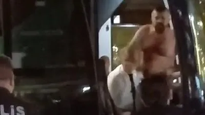 Tokat’ta otobüsü durdurup muavini rehin aldı!