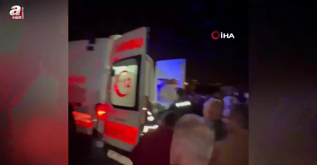 Düğüne giderken canından oldu!