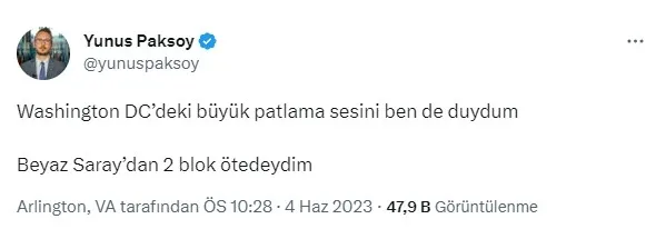 ABD'nin başkenti Washington’da büyük patlama - 2