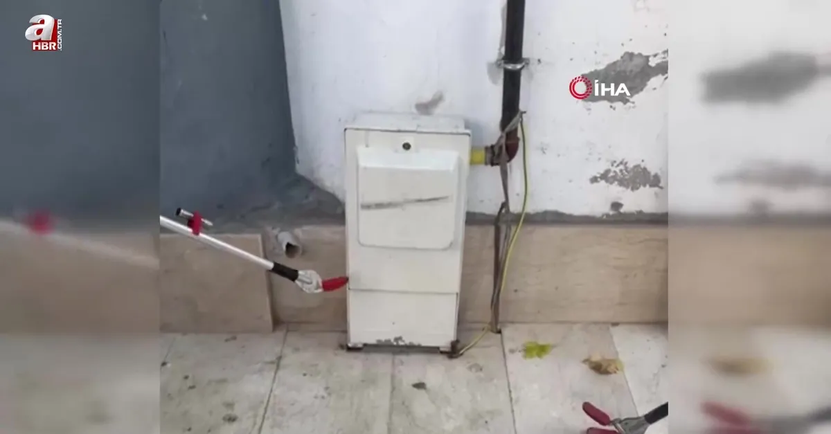 Osmaniye'de doğal gaz kutusundan çıkan şoke etti