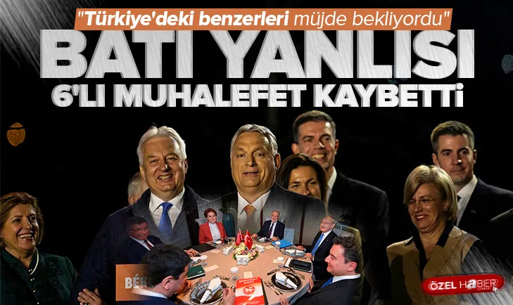 Batı yanlısı 6lı muhalefet kaybetti