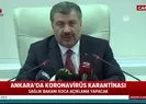 Sağlık Bakanı Fahrettin Kocadan koronavirüs açıklaması