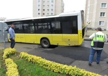 Maltepe'de yaşandı! İETT şoförü inanamadı