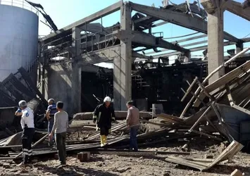 Söke'de fabrika kazanı patladı: 4 yaralı