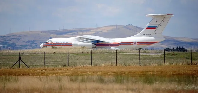 S-400’leri taşıyan 14. Rus uçağı Mürted’e indi