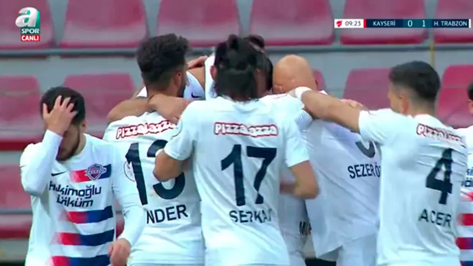 GOL | Kayserispor 0-1 Hekimoğlu Trabzon