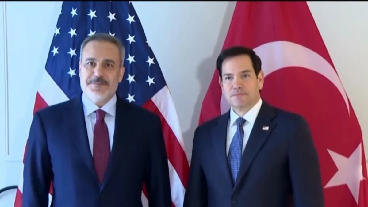 Bakan Fidan ABD'li mevkidaşı ile görüştü