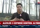 Alevler 3 cephede kontrol altında
