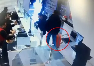 Güvenlik kamerasına yakalandılar