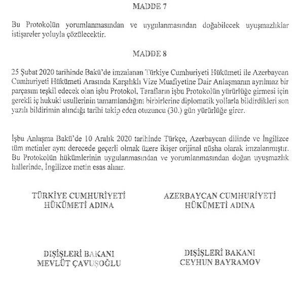 Azerbaycan ve Türkiye arasında flaş gelişme! Karar Resmi Gazete'de yayımlandı - 4