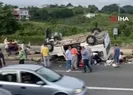 Orduda minibüs kazası