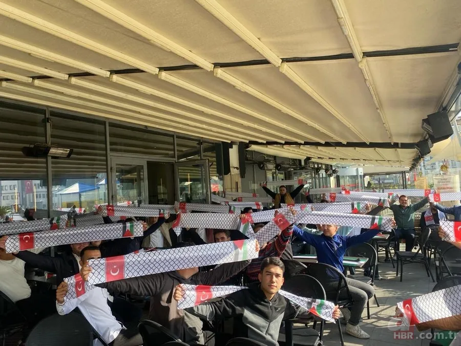 AK Parti Gençlik Kolları’ndan Starbucks’ta büyük Gazze eylemi: Say Stop! 9