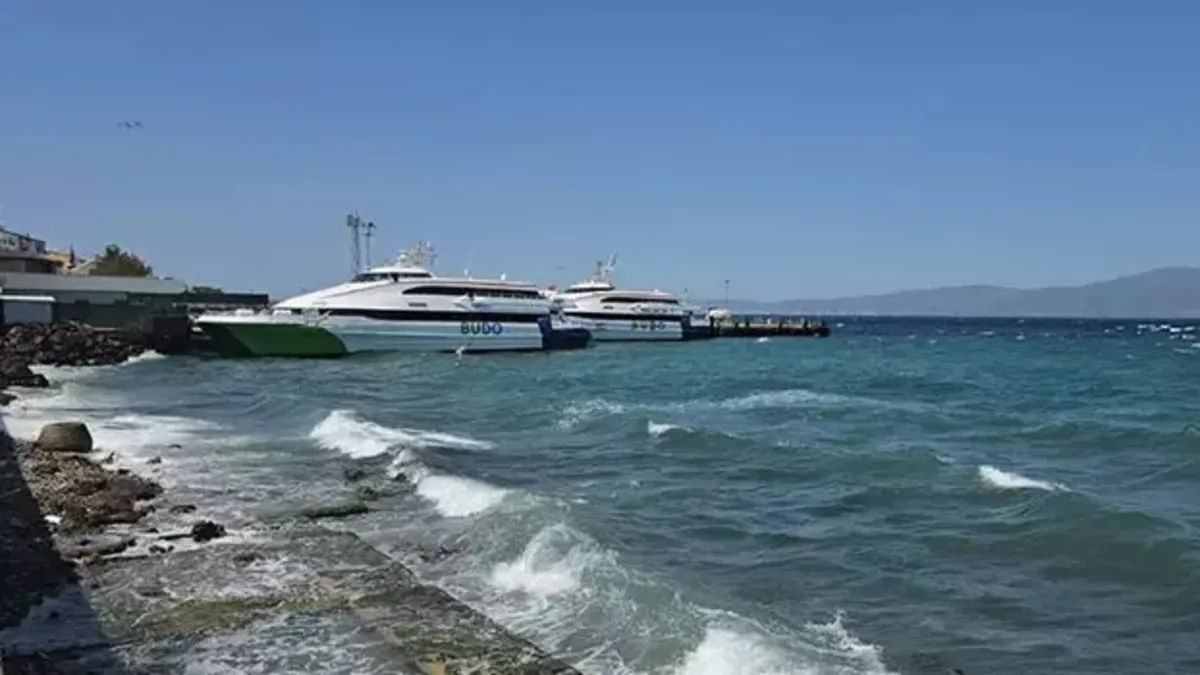 Deniz ulaşımına rüzgar engeli! Yola çıkacaklar dikkat: BUDO 8 seferini iptal etti