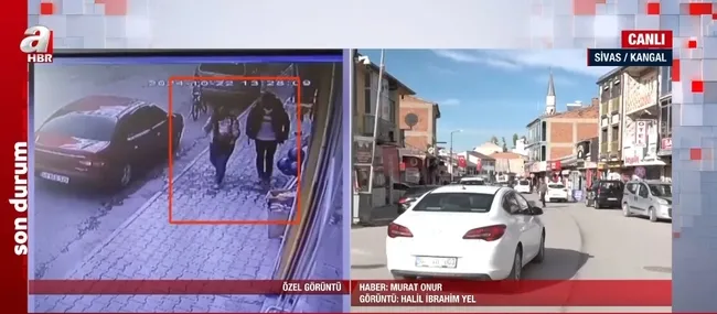 TUSAŞ’a saldıran hainlerin Sivas Kangal’daki görüntülerine A Haber ulaştı!
