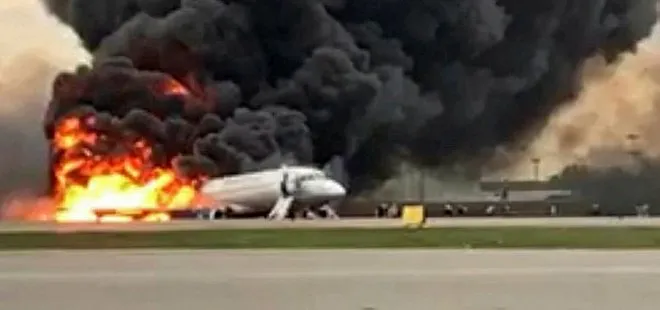 Rusya’da inerken alev alan uçakta ölü sayısı 41’e çıktı