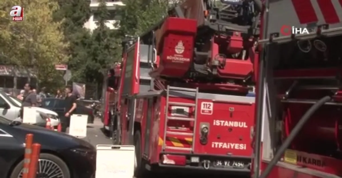 Hastanede yangın paniği