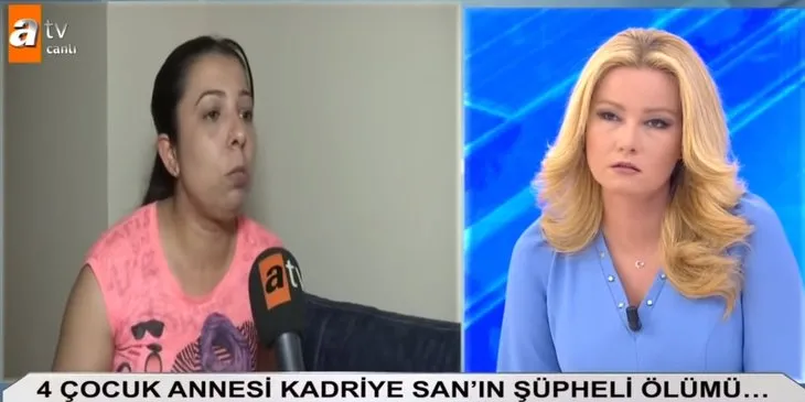 Müge Anlı canlı yayınında cin şoku! 4 çocuk annesini cinler mi öldürdü?