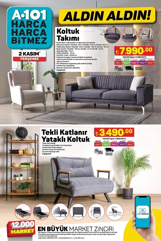 4 Kasım A101 aktüel ürünler kataloğu yayınladı! A101’de 479 TL'ye çay makinesi, ütü 399 TL, 349 TL'ye bavul, 49 TL’ye cam matara satacak - 6