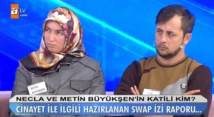 Müge Anlı canlı yayında gerildi! Necla ve Metin Büyükşen’i kim öldürdü?