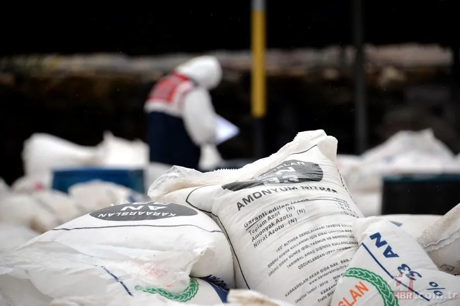 Dİyarbakır'da 157 ton amonyum nitrat ele geçirildi 22
