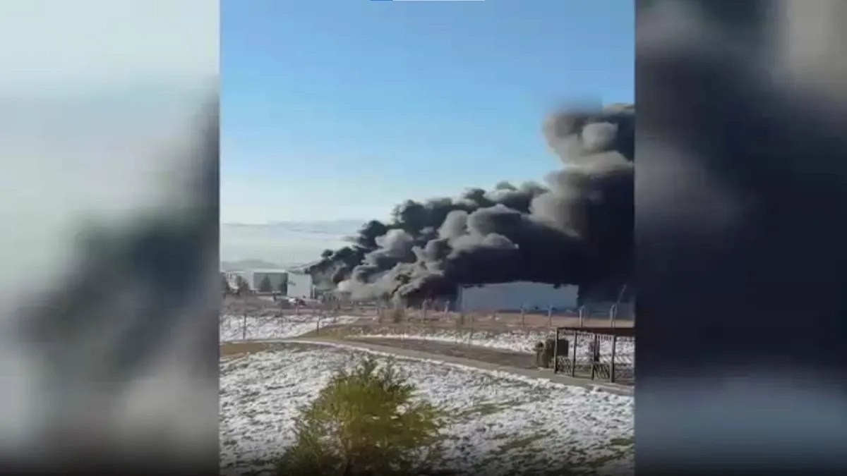 Niğde Organize Sanayi Bölgesi'nde yangın