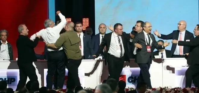 CHP’de yumruklar havada uçuştu! Delege seçimi değil meydan muharebesi