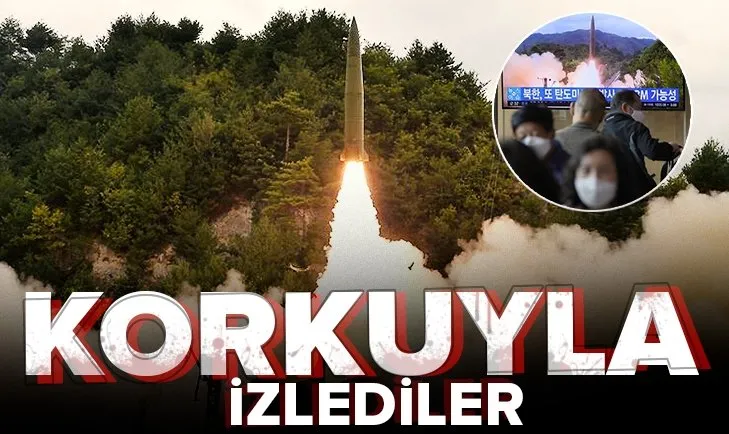 Dünya basını korkuyla Kuzey Kore’yi izliyor! Japonya sınırında füze denemesi