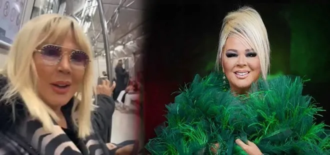 Safiye Soyman’ın metro paylaşımı olay oldu! Ne kadar rahatmış