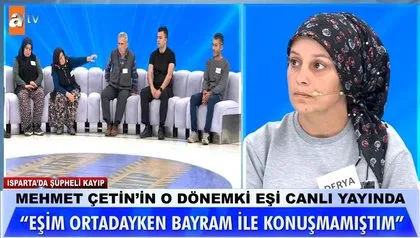 Müge Anlı itiraf bekliyor: Mehmet Çetin öldürüldü mü? Eşi bayılma taklidi yaptı
