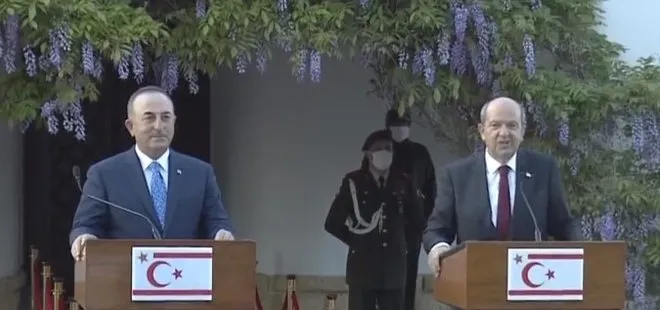 Son dakika: Dışişleri Bakanı Mevlüt Çavuşoğlu ve KKTC Cumhurbaşkanı Ersin Tatar’dan kritik açıklamalar
