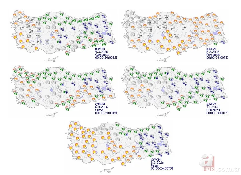 Karadeniz sistemi bereket getirdi! Meteoroloji'den 5 kente sarı kod: Çığ, sağanak, kar, sis... 2