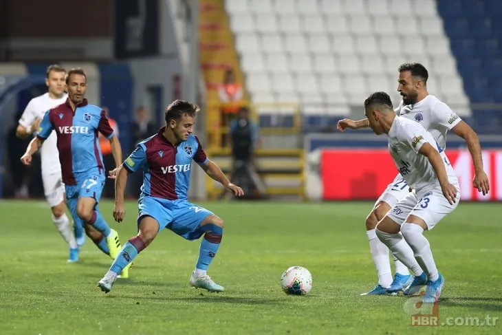 Kasımpaşa - Trabzonspor mücadelesinde kazanan yok! Kasımpaşa 1-1 Trabzonspor Maç sonucu