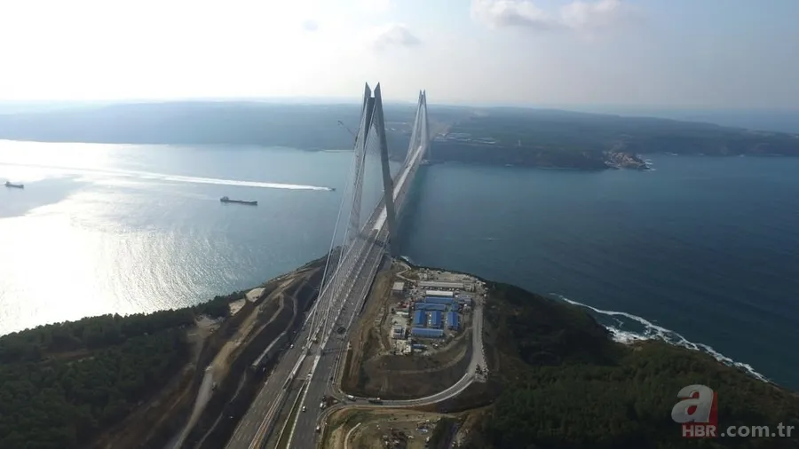 Yapımı 39 ay süren Yavuz Sultan Selim Köprüsü'nden 39 fotoğraf 22