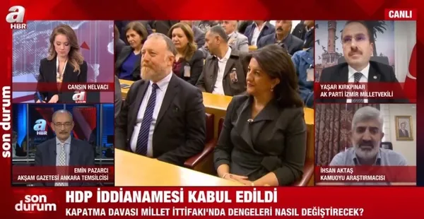 A Haber canlı yayınında kritik değerlendirme! HDP'nin asıl amacı ne? Parti binalarına saldırılarla ne hedefleniyor? - 6