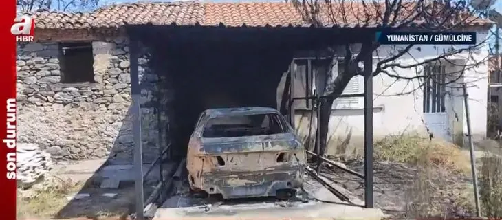 Dedeağaç yangını Türk köylerine sıçradı! Felaketin tanıkları A Haber’de anlattı: Ateşlere karşı kendi savaşımızı verdik