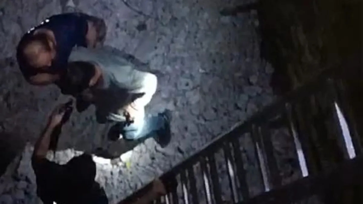 Kuyuya düştü! İmdadına itfaiye ekipleri yetişti