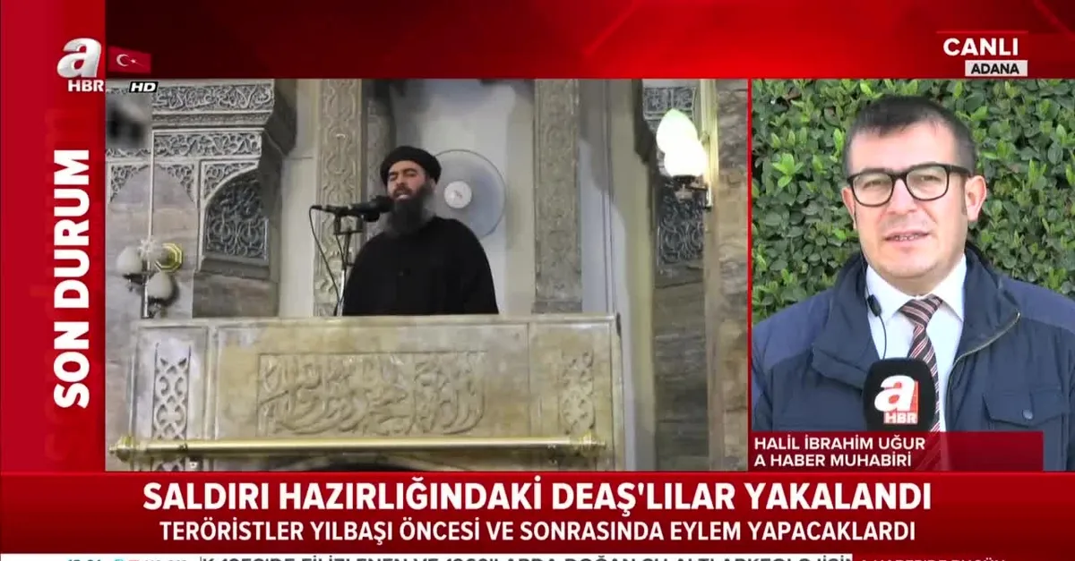 Son dakika: Bağdadi'ye bağlı DEAŞ timi Osmaniye'de yakalandı |Video