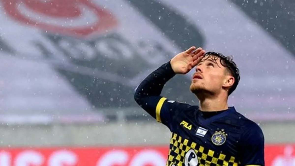 Maccabi Tel Aviv maçında asker selamı vermişti! UEFA'dan İsrailli futbolcuya soruşturma