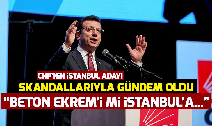 Ekrem İmamoğlu TBMMde tartışma konusu oldu! Beton Ekremi mi İstanbula layık gördünüz?