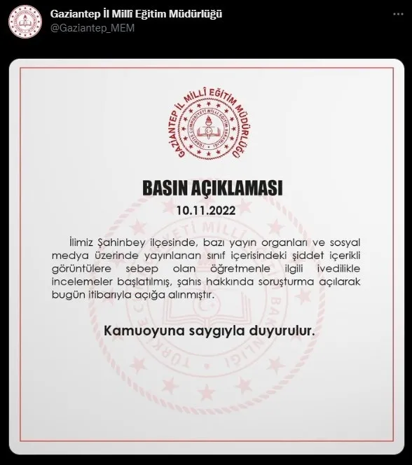 turkiyenin-konustugu-gaziantepte-ogrencisine-siddet-uygulayan-ogretmen-aciga-alindi-1668148784819.jpg Türkiye’nin konuştuğu Gaziantep’te öğrencisine şiddet uygulayan öğretmen açığa alındı! - 2