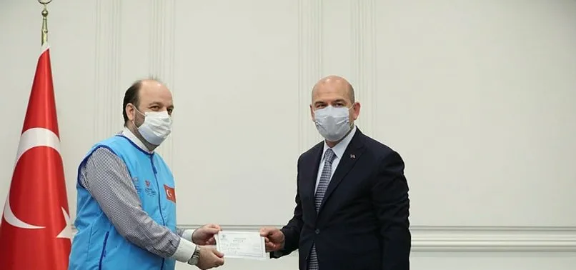 İçişleri Bakanı Soylu, İdlib için 10 briket ev bağışladı